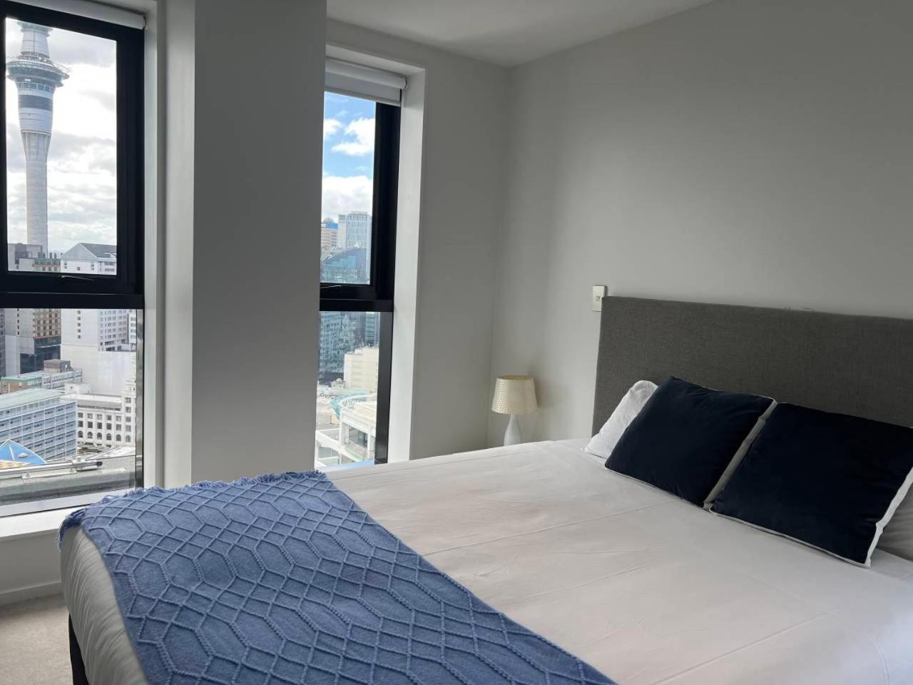 Stunning 3 Bedroom Penthouse Apt In Auckland Cbd Екстер'єр фото